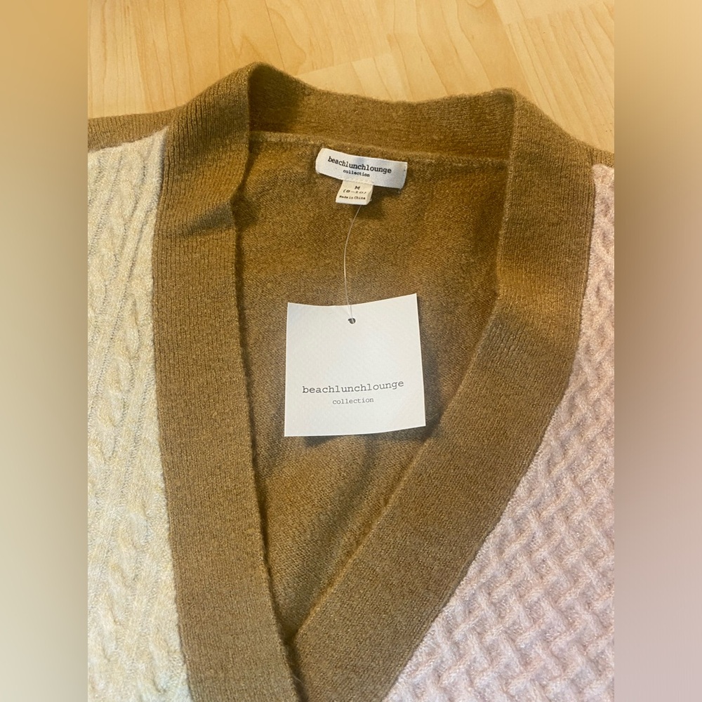 Colorblock Cardigan Sweater - Picture 11 of 13